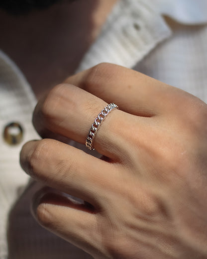 Link Silver Ring