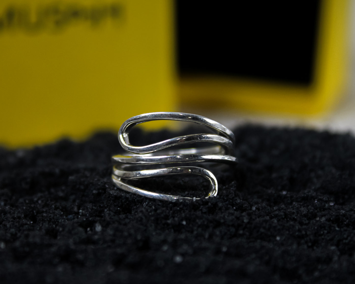 Infinity Coil Silver Ring