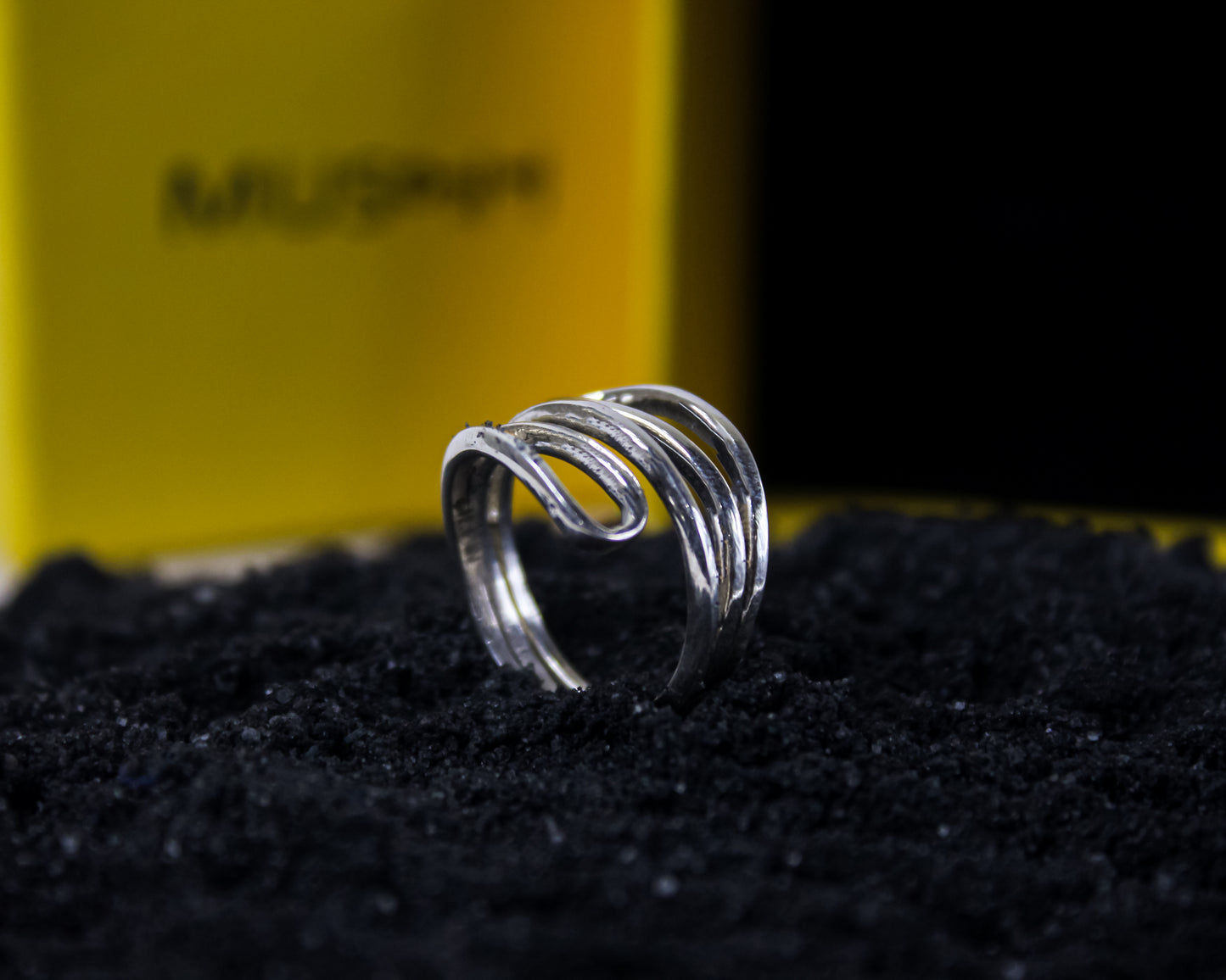 Infinity Coil Silver Ring
