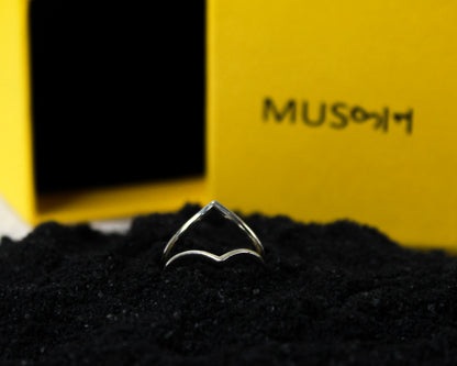 Axis Silver Ring