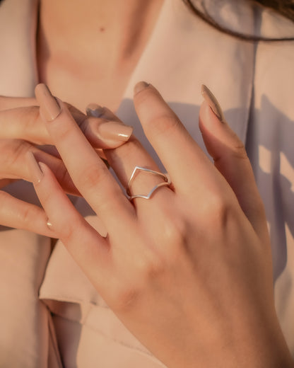 Axis Silver Ring