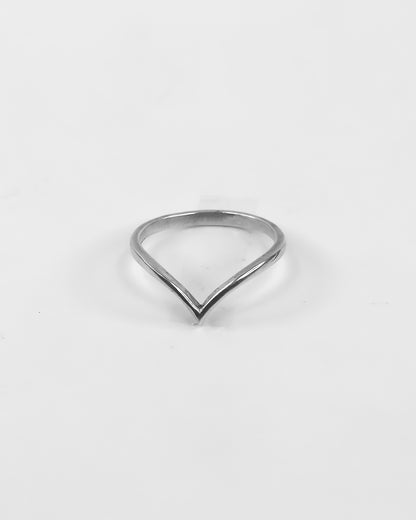 Chevron Silver Ring