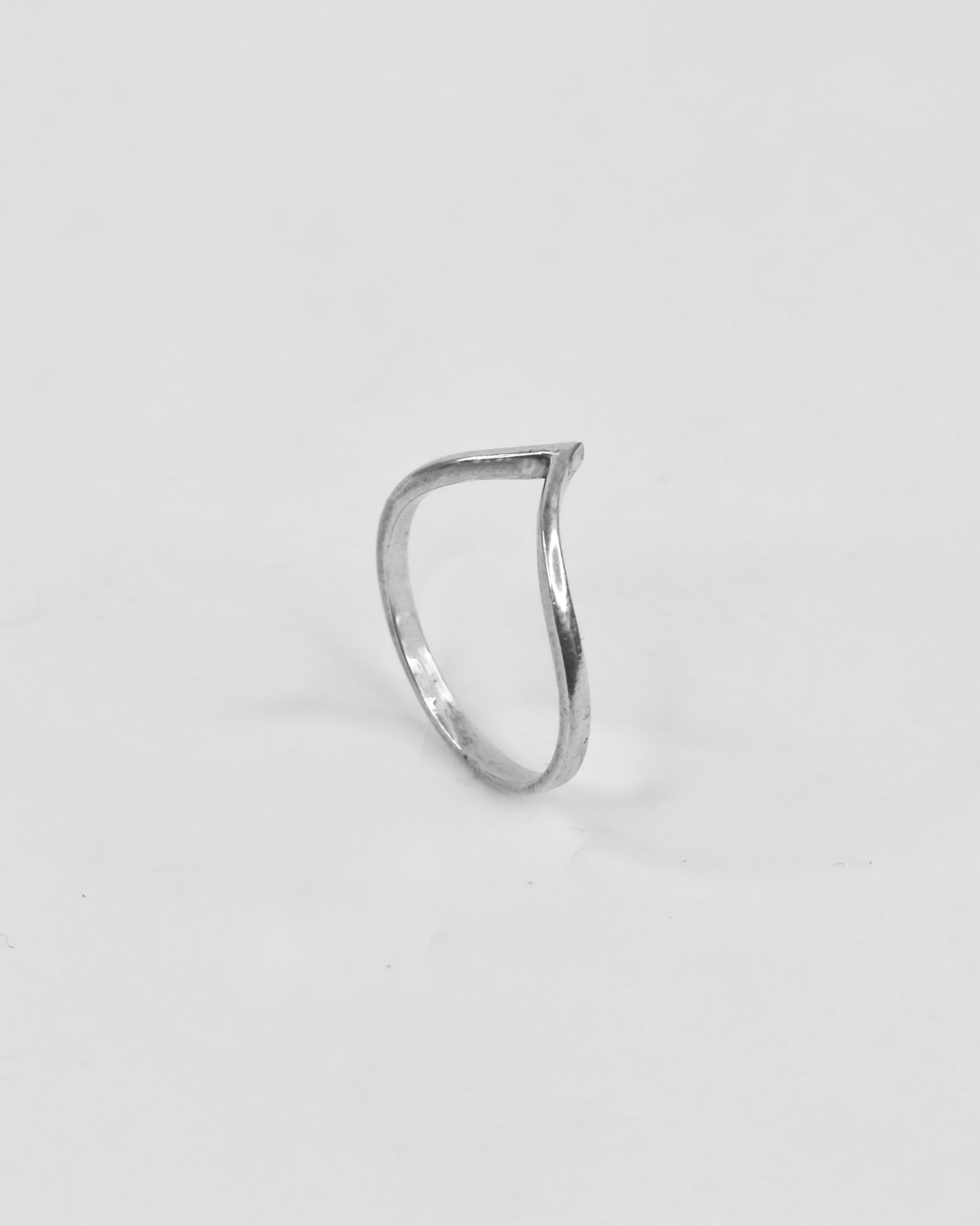 Chevron Silver Ring