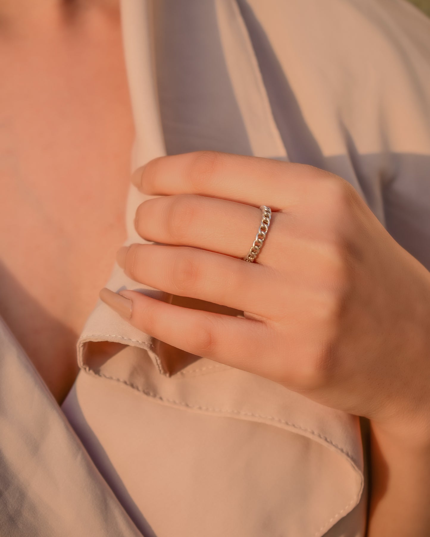 Link Silver Ring
