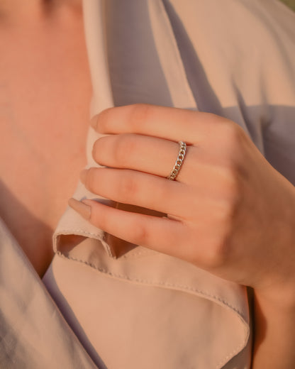 Link Silver Ring