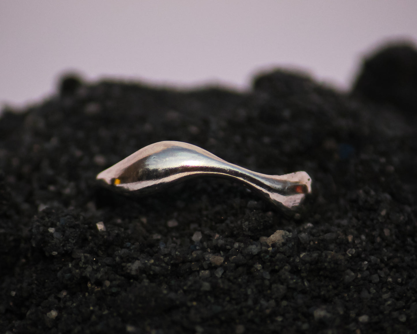 Soft Curve Silver Ring
