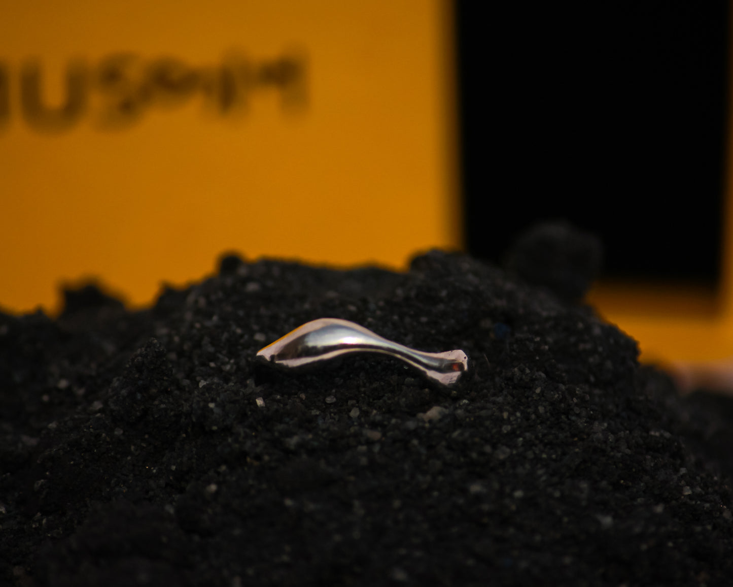 Soft Curve Silver Ring