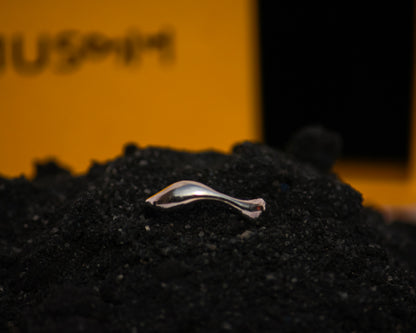 Soft Curve Silver Ring