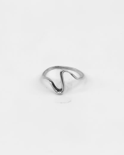 Wave Silver Ring