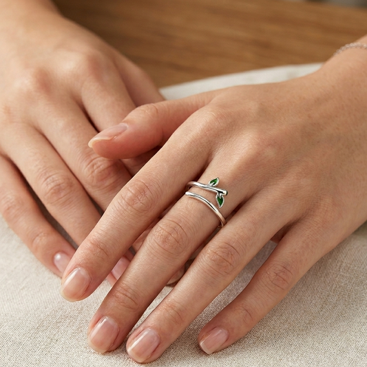 Leaf Wrap Ring