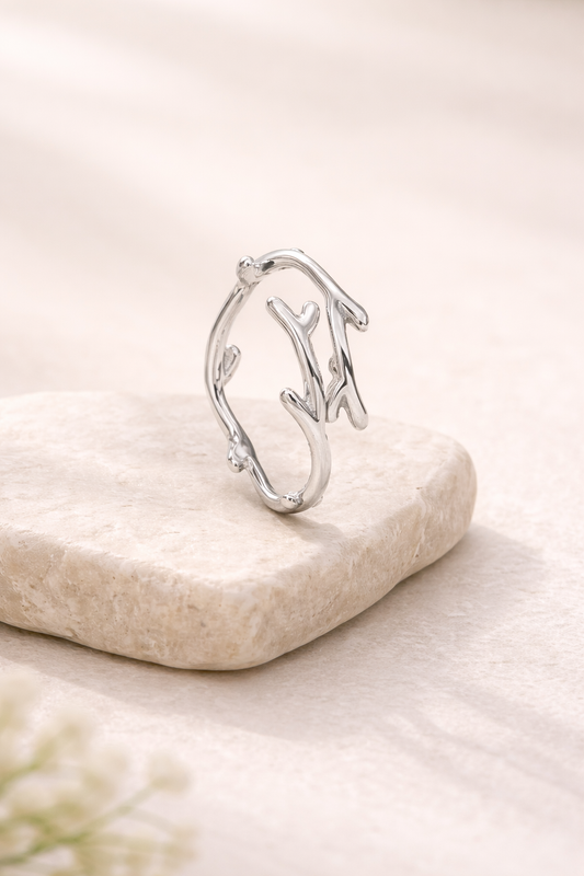 Twig Line Ring