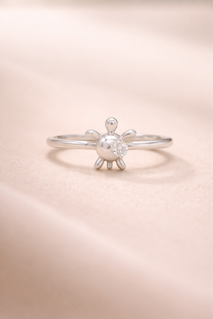Turtle Stone Ring