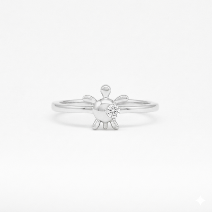 Turtle Stone Ring