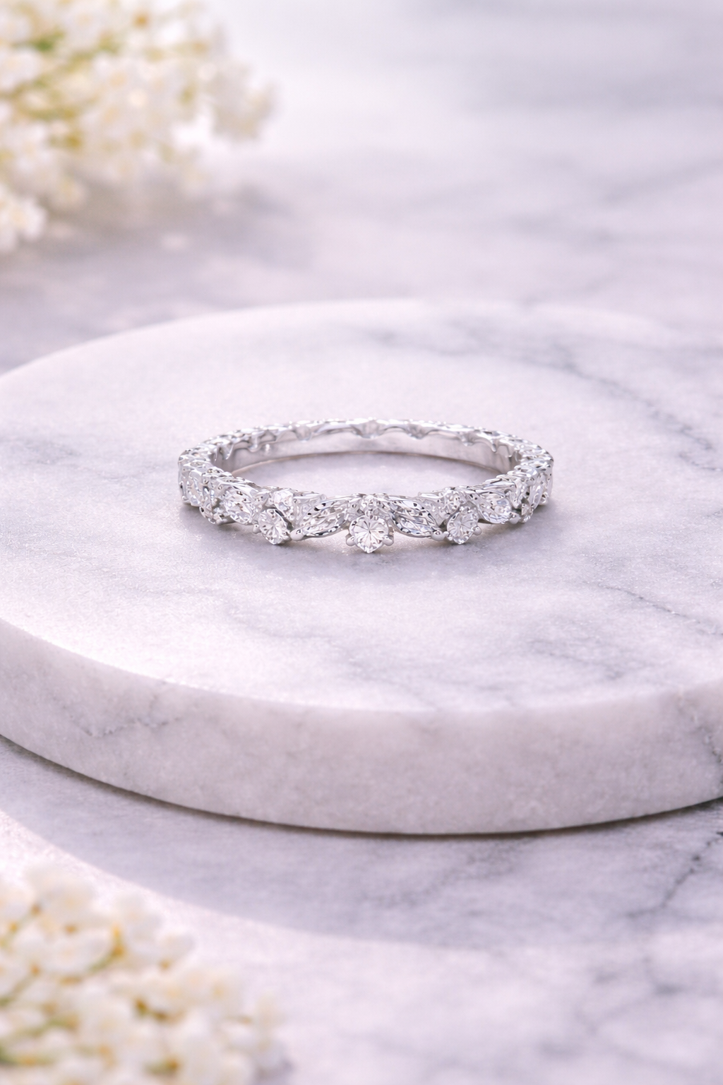 Crystal Band Ring