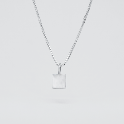 Square Tag Pendant