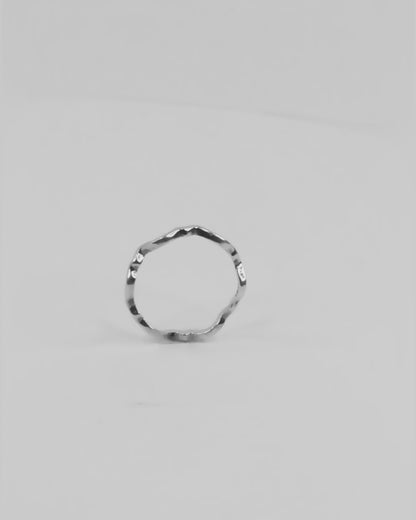 Ripple Silver Ring